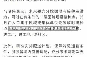 北京1确诊病例未接种疫苗曾去故宫(北京 未接种疫苗)