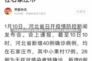 【河北新增40例本土确诊病例,河北新增40例本土确诊病例分布】