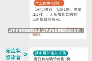 辽宁朝阳疫情最新报道/辽宁朝阳发布最新传染疫情