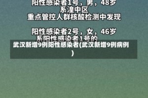 武汉新增9例阳性感染者(武汉新增9例病例)