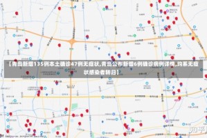 【青岛新增135例本土确诊47例无症状,青岛公布新增6例确诊病例详情,均系无症状感染者转归】