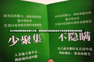 长沙本轮疫情毒株传播力分析，病毒变异与防控挑战长沙本轮疫情毒株传染性强