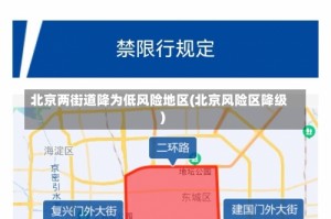 北京两街道降为低风险地区(北京风险区降级)