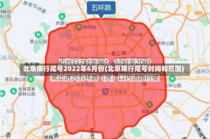 北京限行尾号2022年6月份(北京限行尾号时间和范围)