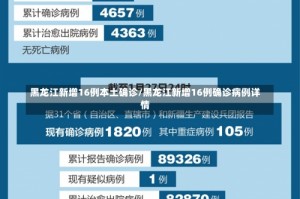 黑龙江新增16例本土确诊/黑龙江新增16例确诊病例详情