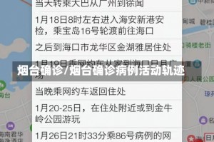 烟台确诊/烟台确诊病例活动轨迹