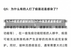 h7n9禽流感最新消息(h7n9禽流感最新症状)