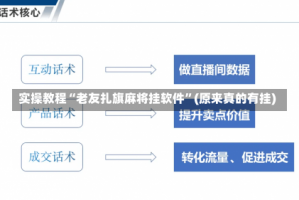 实操教程“老友扎旗麻将挂软件”(原来真的有挂)