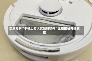 实测分析“手机上打大贰赢钱软件”全程揭秘开挂教程