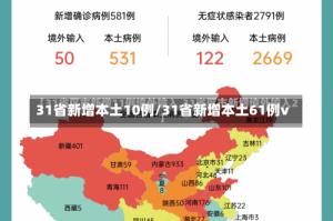 31省新增本土10例/31省新增本土61例v