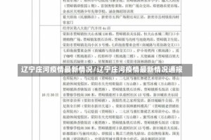 辽宁庄河疫情最新情况/辽宁庄河疫情最新情况通报