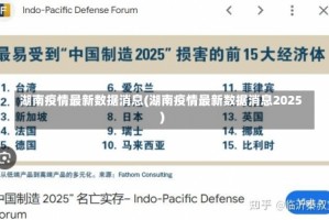 湖南疫情最新数据消息(湖南疫情最新数据消息2025)