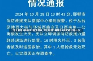 【河北新增1例确诊2例无症状,河北新增1例确诊2例无症状是什么】