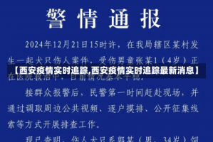 【西安疫情实时追踪,西安疫情实时追踪最新消息】