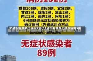 31省份新增本土确诊7例(31省份新增本土确诊病例5例)