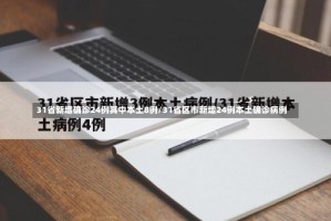 31省新增确诊24例其中本土8例/31省区市新增24例本土确诊病例