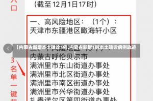 【内蒙古新增本土确诊1例,内蒙古新增1例本土确诊病例轨迹】