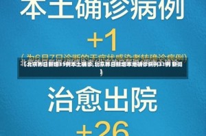 【北京昨日新增33例本土确诊,北京昨日新增本地确诊病例31例 新闻】