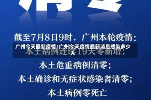 广州今天最新疫情/广州今天疫情最新消息感染多少人