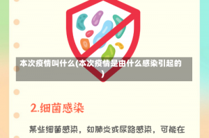 本次疫情叫什么(本次疫情是由什么感染引起的)