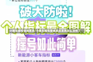 小客车摇号查询系统/小客车摇号查询系统官网怎么没有了