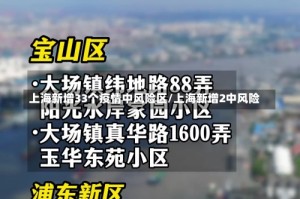 上海新增33个疫情中风险区/上海新增2中风险