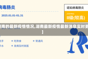 【湖南的最新疫情情况,湖南最新疫情最新消息实时更新】