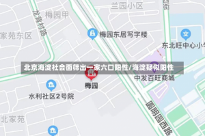 北京海淀社会面筛出一家六口阳性/海淀疑似阳性