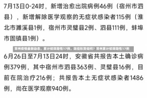 常州疫情最新动态，累计初筛阳性17例，防控形势如何？常州累计初筛阳性17例