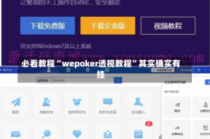 必看教程“wepoker透视教程”其实确实有挂