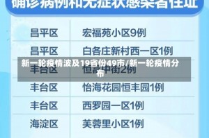 新一轮疫情波及19省份49市/新一轮疫情分布