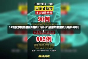 31省区市新增确诊5例本土3例(31省区市新增本土确诊1例)