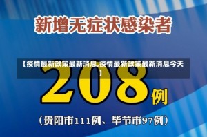 【疫情最新政策最新消息,疫情最新政策最新消息今天】