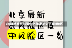 北京5地升为中风险/北京5地升为中风险地区