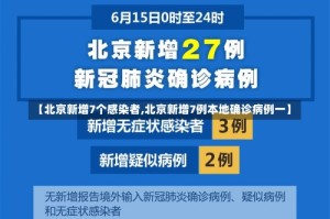 【北京新增7个感染者,北京新增7例本地确诊病例一】