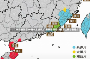 【广东昨日新增20例本土确诊,广东昨日新增11例本土确诊轨迹】