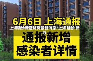 上海确诊新冠肺炎最新消息/上海 确诊 新冠