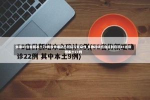 全国31省新增本土73例疫情波动凸显防控复杂性 多地启动应急机制应对31省新增本土73例