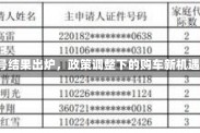 2023年北京小汽车摇号结果出炉，政策调整下的购车新机遇北京小汽车摇号结果