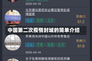 中国第二次疫情封城的简单介绍