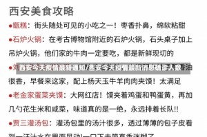 西安今天疫情最新通知/西安今天疫情最新消息确诊人数