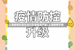 上海疫情仍高位运行形势极其严峻/上海疫情平稳