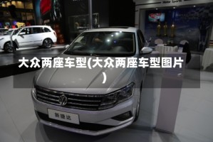 大众两座车型(大众两座车型图片)