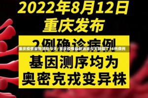 重庆疫情最新消息今天/重庆疫情最新消息今天新增了15例病例