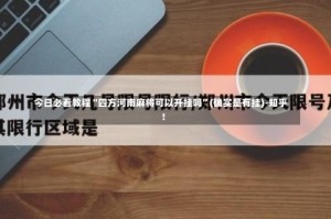 今日必看教程“四方河南麻将可以开挂吗”(确实是有挂)-知乎!