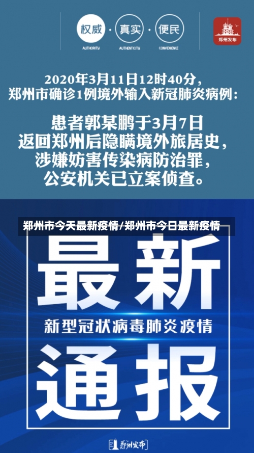 郑州市今天最新疫情/郑州市今日最新疫情-第2张图片