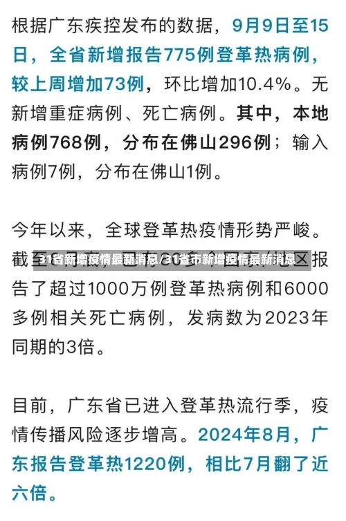 31省新增疫情最新消息/31省市新增疫情最新消息-第2张图片