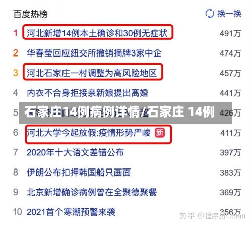 石家庄14例病例详情/石家庄 14例-第1张图片