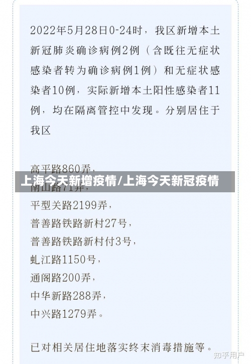 上海今天新增疫情/上海今天新冠疫情-第1张图片