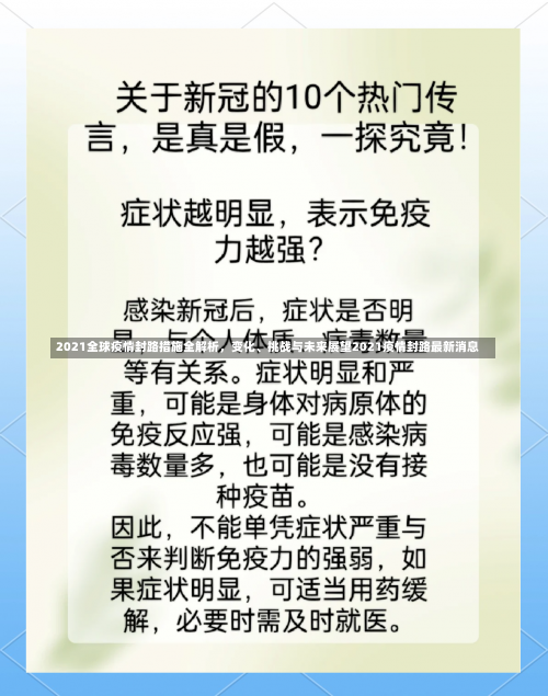 2021全球疫情封路措施全解析，变化	、挑战与未来展望2021疫情封路最新消息-第2张图片